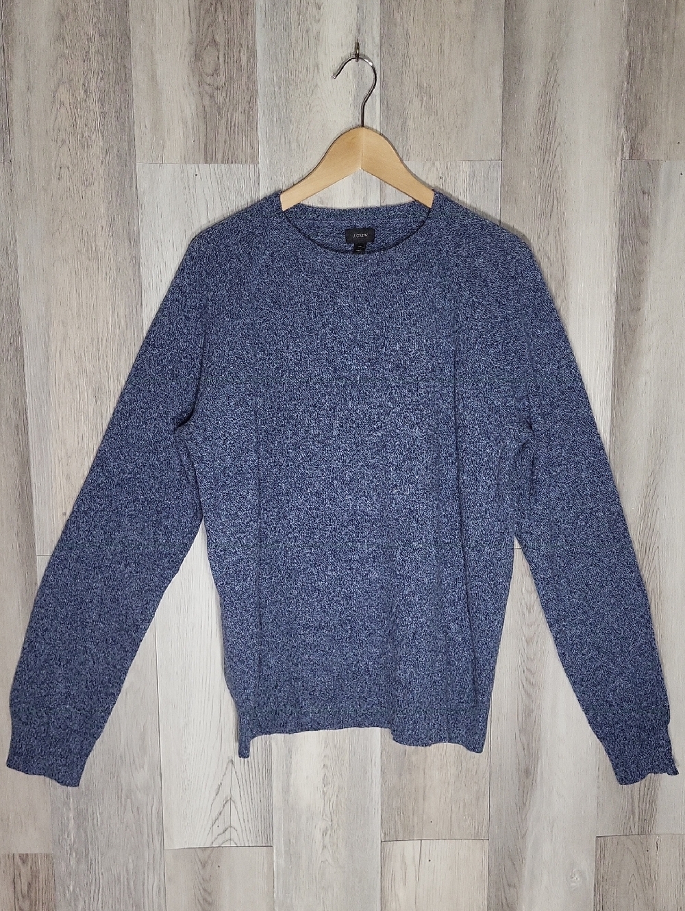 J Crew 100% Wool Sweater Mens XL Crew Neck‎ Classic Knit Timeless